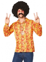 60s Hippie Shirt Groovy Shirt - Mens 60s Hippie Costumes